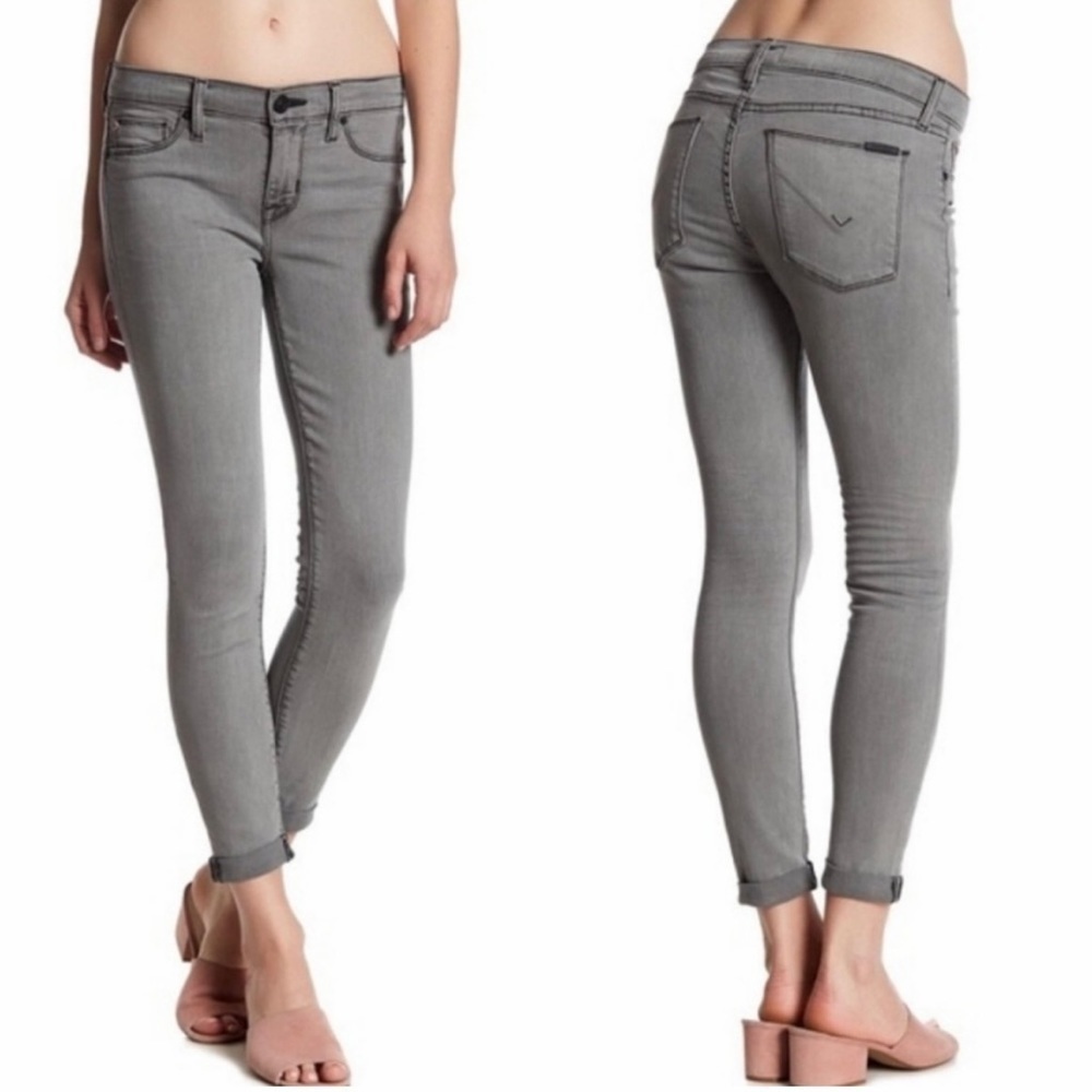 Sz28 Hudson Harkin Super Skinny Crop in Demu colour EUC